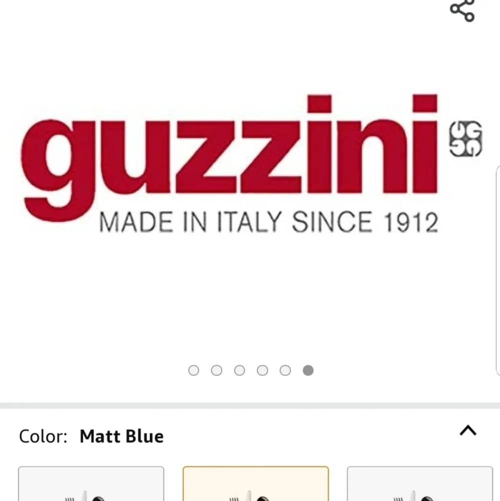 💥BUY 5 GET 3 FREE  Guzzini My Fusion Grace Collection Cutlery 24 Pieces Set